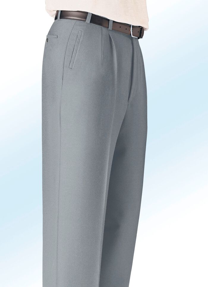 "Klaus Modelle"-Hose mit seitlichen Paspeltaschen 