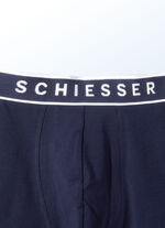 Schiesser Dreierpack Slips mit Elastikbund 3X MARINE