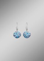 Moderne Ohrringe mit Mosaikmuster 