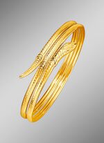 Flexibler, massiver Schlangen-Armreif 