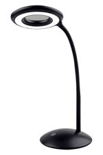 LED-Lupenlampe mit 8-facher Vergrößerung SCHWARZ