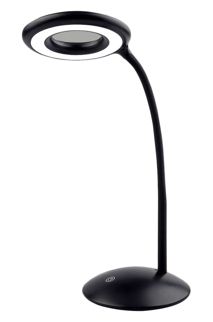 LED-Lupenlampe mit 8-facher Vergrößerung SCHWARZ