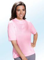 Strick-Twinset mit feinem Glanz 