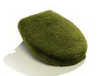 Kleine Wolke Badgarnitur in Table Tuft Qualität GRÜN