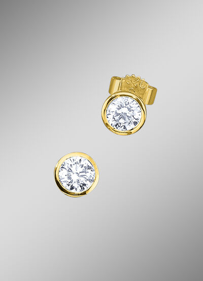 Erlesene Ohrstecker mit lupenreinen Brillanten 