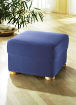 Schützende Stretchbezüge für Sessel und Sofa BLAU