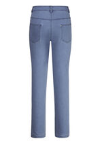 Jeans mit schöner Stickerei JEANSBLAU