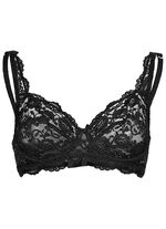 Sassa Zweierpack Bügel-BH aus Elastikspitze 1X ZARTAPRICOT, 1X SCHWARZ