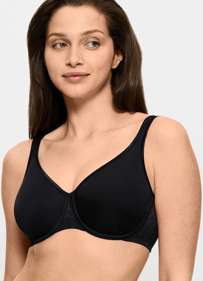 Triumph-Comfort Minimizer-B&uuml;gel-BH mit elastischer T&uuml;llstickereispitze 