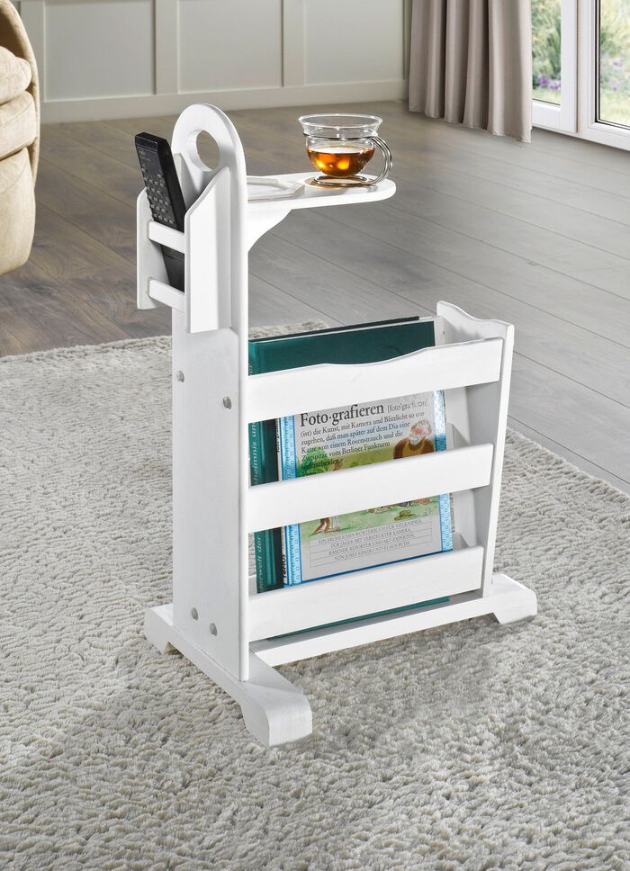 Beistelltisch aus massivem Kiefernholz 