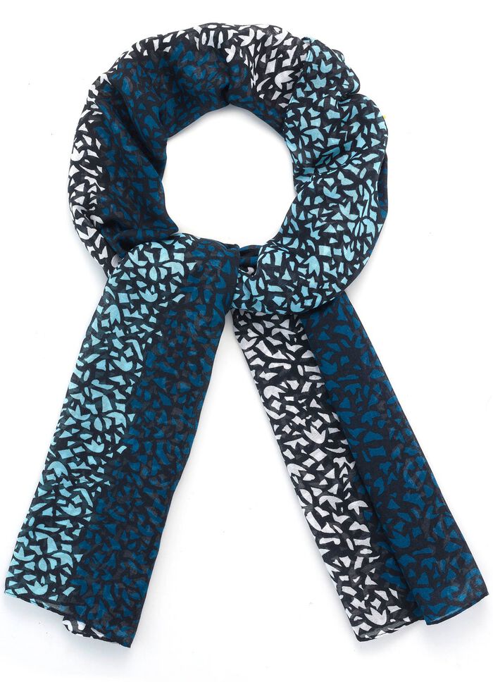 Schal mit Fantasiedessin 