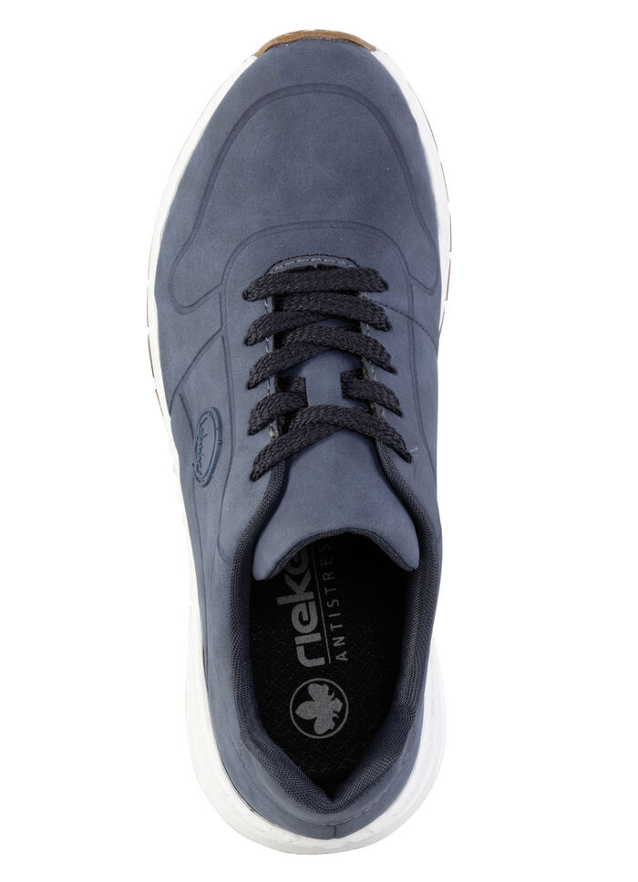 Rieker, stylische Damen-Sneaker, Weite H, mit herausnehmbarem Fußbett JEANS