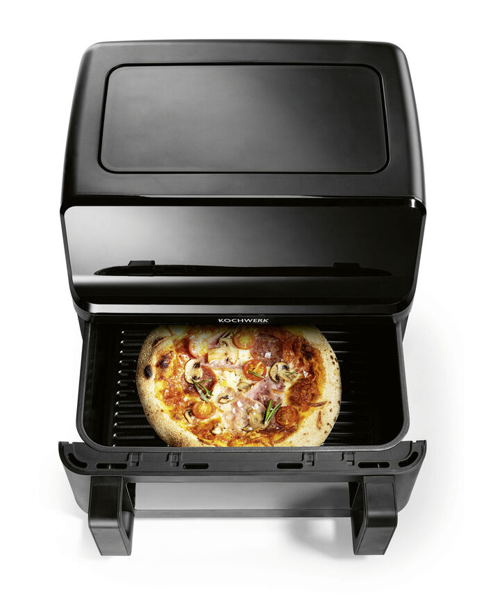 Digitale Heißluftfritteuse mit Touchdisplay CREME