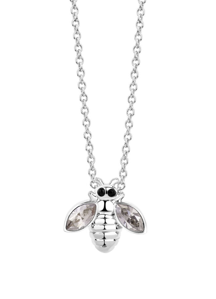 Halskette Biene mit Swarovski®-Kristallen 