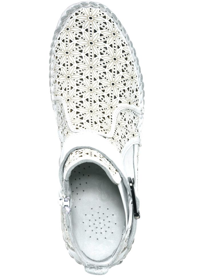 Gemini, sommerliche Damen-Stiefeletten, Weite G, mit herausnehmbarem Fu&szlig;bett 