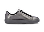 Rieker, modische Damen-Sneaker, mit Reißverschluss ALTSILBER
