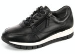 ELENA EDEN, sportliche Damen-Sneaker, Weite H, mit herausnehmbarem Fußbett SCHWARZ