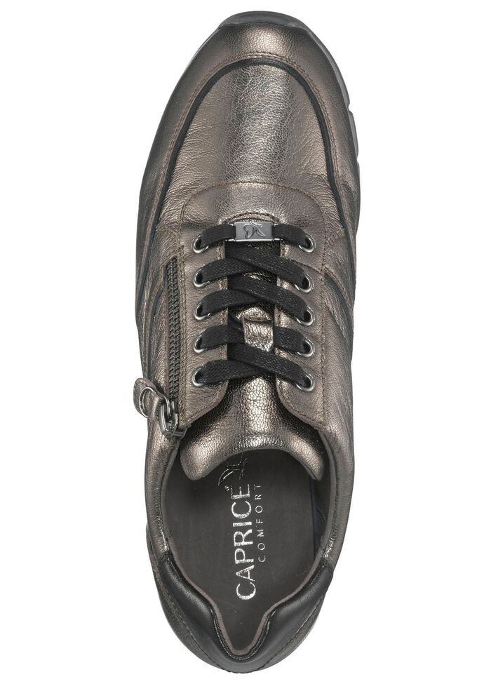Caprice Schn&uuml;rschuh mit praktischem Seitenrei&szlig;verschluss 