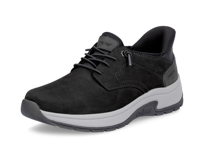 Rieker Sneaker mit verstärkter Hinterkappe für einfaches Einschlüpfen SCHWARZ