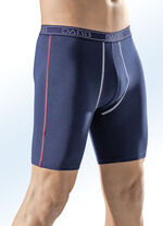 Viererpack Longpants, uni mit Kontrastnähten NAVY