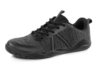 Barfu&szlig;schuh aus Textilmaterial mit Synthetik-Bes&auml;tzen 