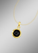 Anhänger mit echtem Onyx 