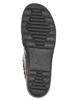 Caprice, elegante Damen-Slipper, Weite H, mit herausnehmbarem Fu&szlig;bett BURGUND