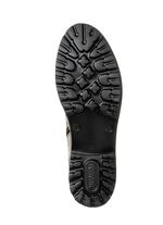 Remonte Stiefelette mit trendigen Zierketten in Schn&uuml;r-Optik TAUPE