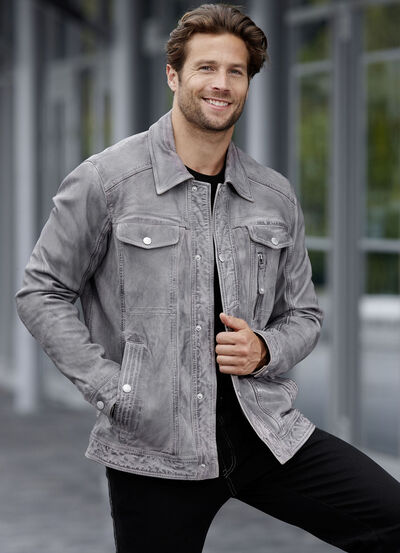 Lederkurzjacke von „Jilani“ 