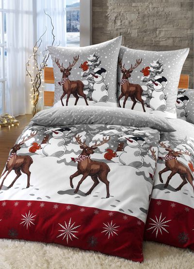 Florella Bettw&auml;sche-Garnitur aus Soft-Biber 