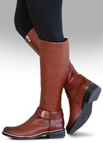 ELENA EDEN, trendige Damen-Stiefel, Winterschuhe, Weite G, mit Rei&szlig;verschluss 
