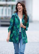 Jacke mit fester Kapuze 