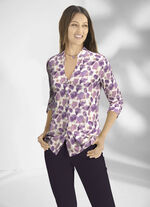 Shirtbluse mit farbbrillantem Druck 