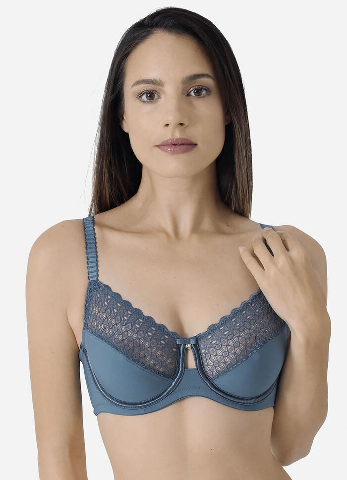 Sassa Zweierpack B&uuml;gel-BH 1X INDIGO, 1X WEISS