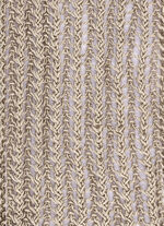 Pullover aus edel glänzendem Bändchengarn SANDBEIGE