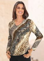 Pullover in Feinstrick 