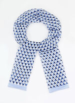 Schal mit Grafikdessin 