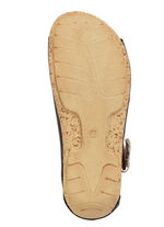 Gemini Sandale aus teils schattiertem Rind-Nappaleder SCHWARZ