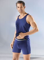 Dreierpack Achselshirts mit Einfassung 