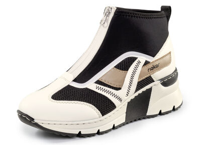Rieker Bootie mit Schaft aus elastischem Textil 