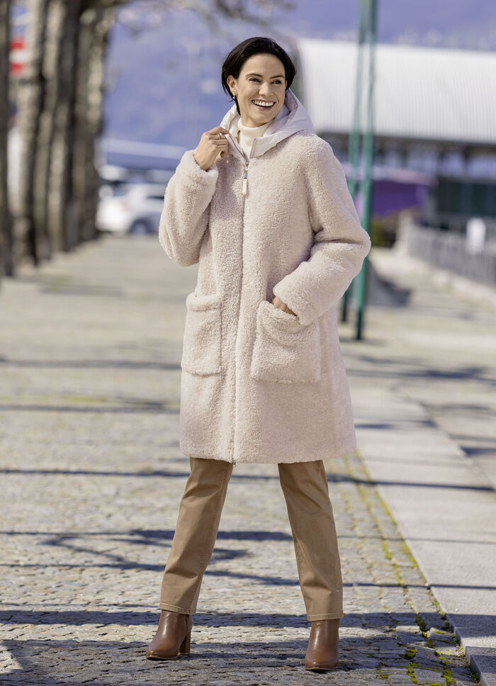 Wende-Kurzmantel im Oversized-Look 