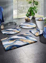 Badgarnitur in barfußweicher Qualität BLAU