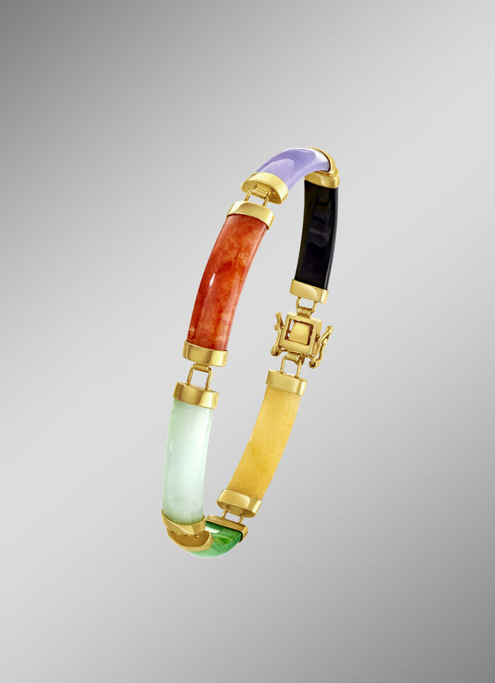 Armband mit feiner Jade 