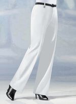 Hose in angesagter Marlene-Form in 6 Farben WEISS