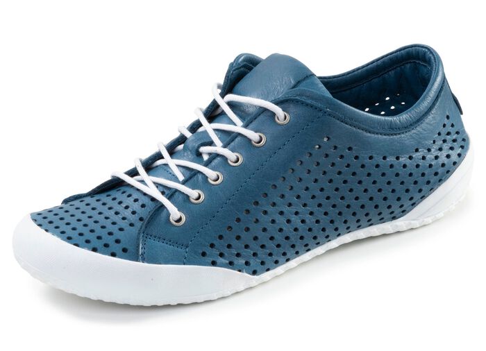 Andrea Conti, sommerliche Damen-Schn&uuml;rschuhe, mit herausnehmbarem Fu&szlig;bett 