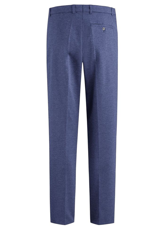 "Klaus Modelle"-Hose mit Dehnbund in 4 Farben RAUCHBLAU