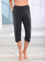 Tragangenehme Zweierpack Caprihose  1X ANTHRAZIT, 1X SCHWARZ