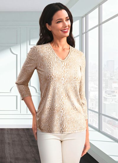 Pullover in Jacquard-Dessin 