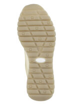 ELENA EDEN Sneaker aus schimmerndem Nappaleder CHAMPAGNER