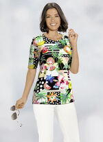 Shirt mit Allover-Druck  